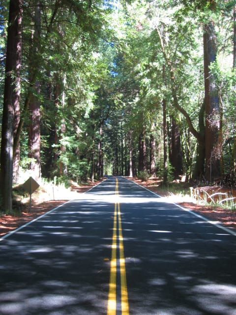 View from Highway 128